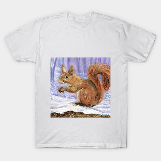 Spirit of Squirrel T-Shirt by sonia finch